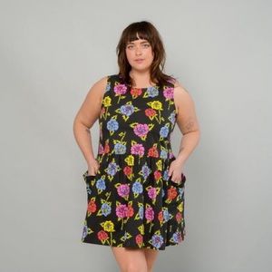 Nooworks Big Pocket Roses Dress